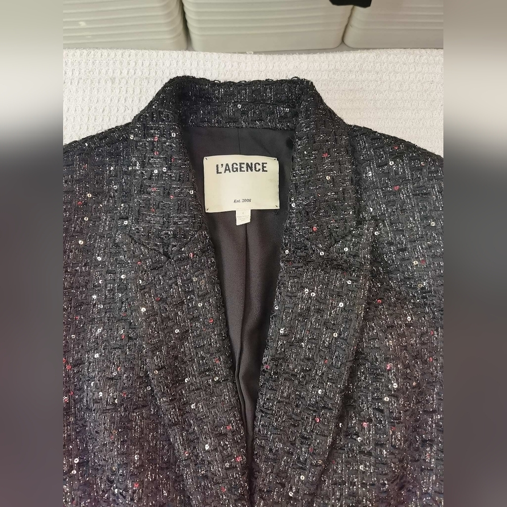 L'Agence Sequin Chamberlain Blazer - Picture 3 of 7